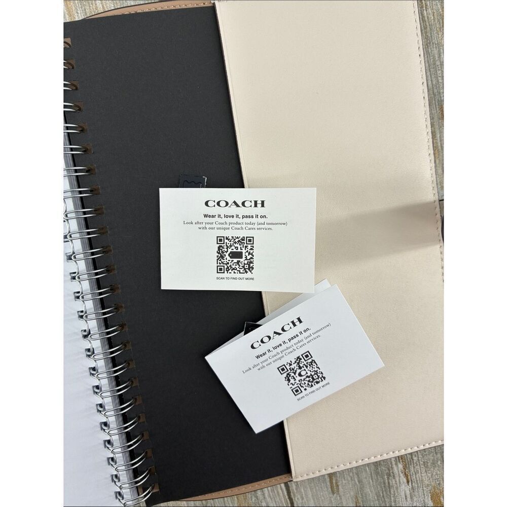 Coach Notebook With Cherry Print - Picture 7 of 7
